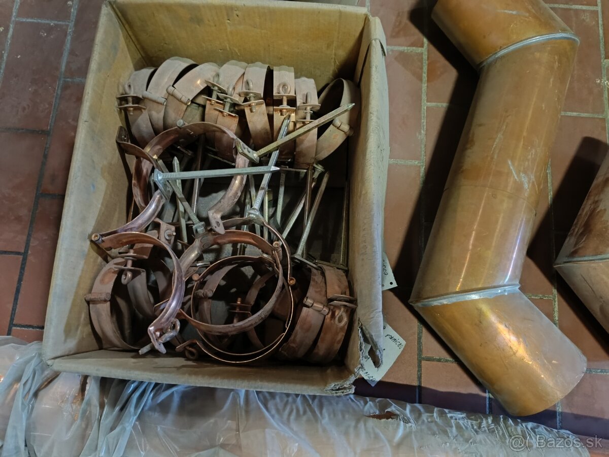 Medené klampiarske konštrukcie žľaby,rúry,doplnky 333/120 - 2