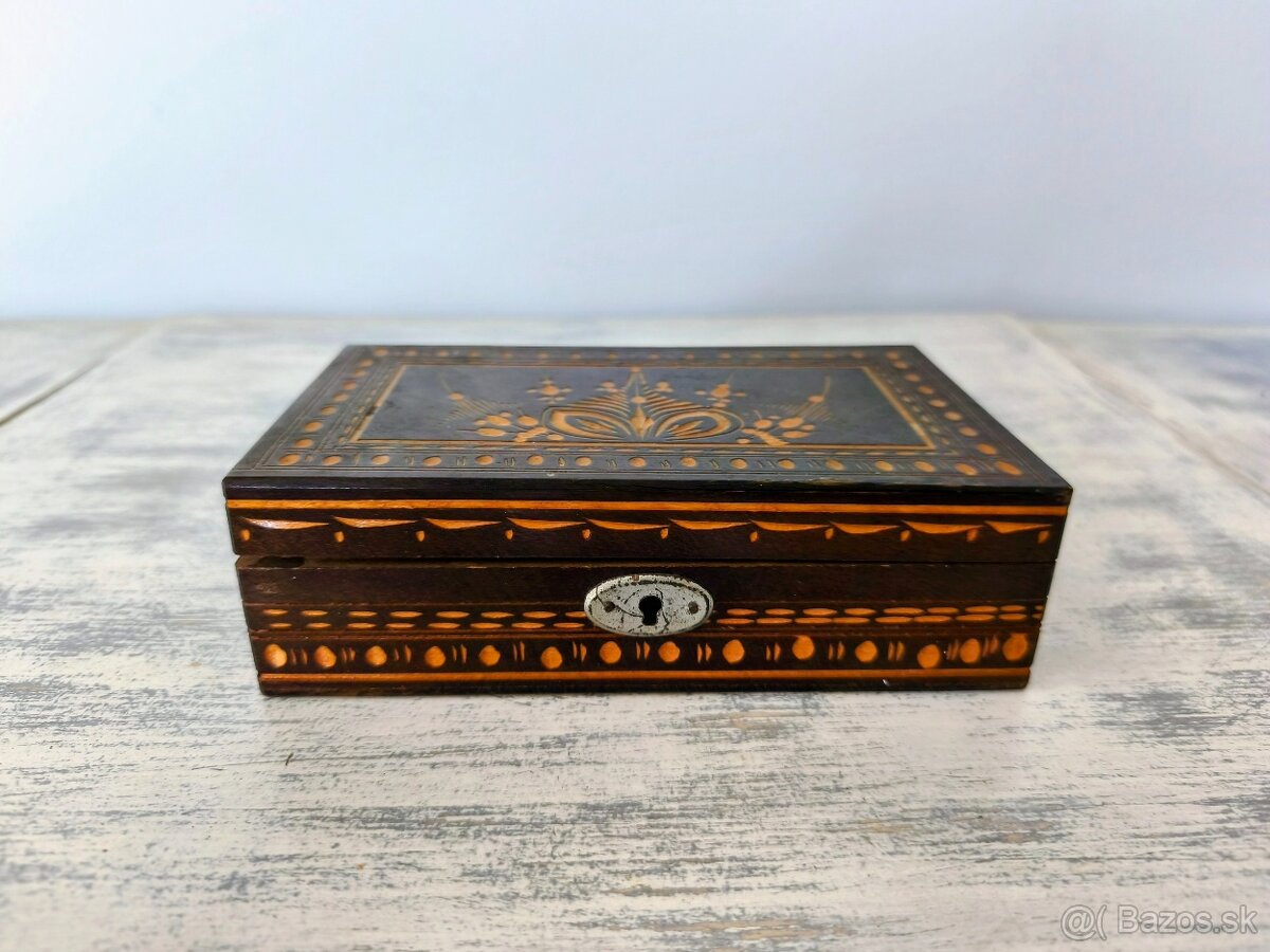 Drevená truhlička - 2