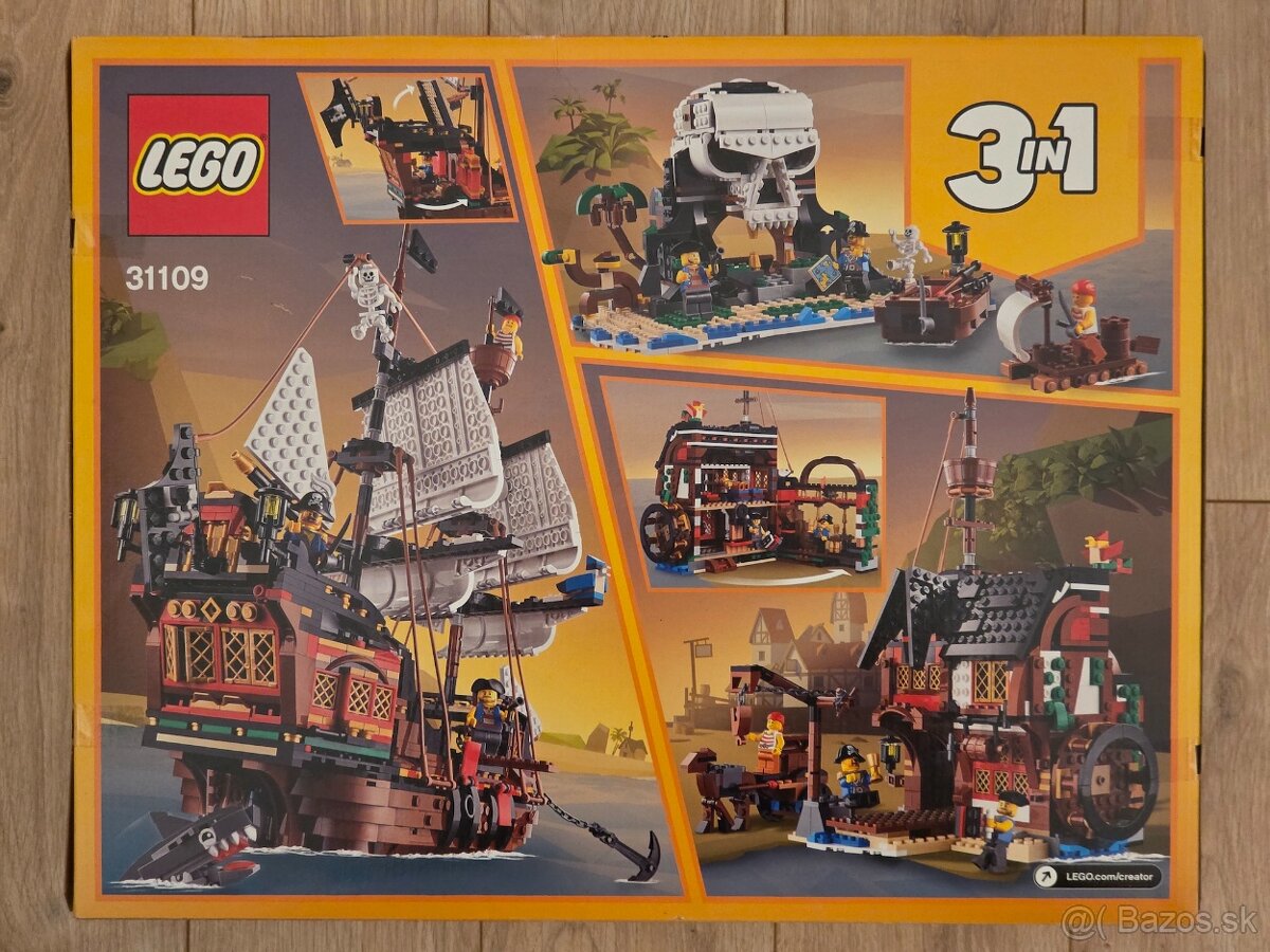 Lego Creator 31109 Pirátska loď (Pirate Ship) - 2