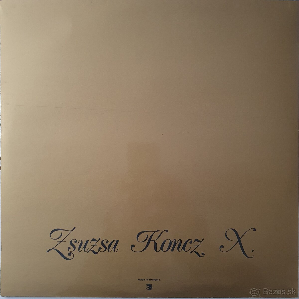 LP ZSUZSA KONC X. - 2