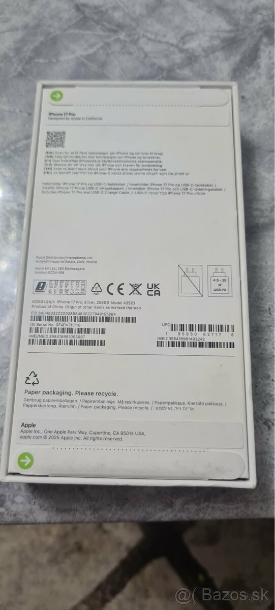 iPhone 17 Pro nerozbalený - 2