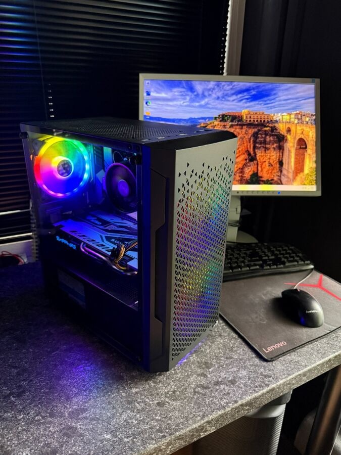 Herný počítač Ryzen 3 4100 / RX 580 4GB / 12GB / SSD+HDD - 2