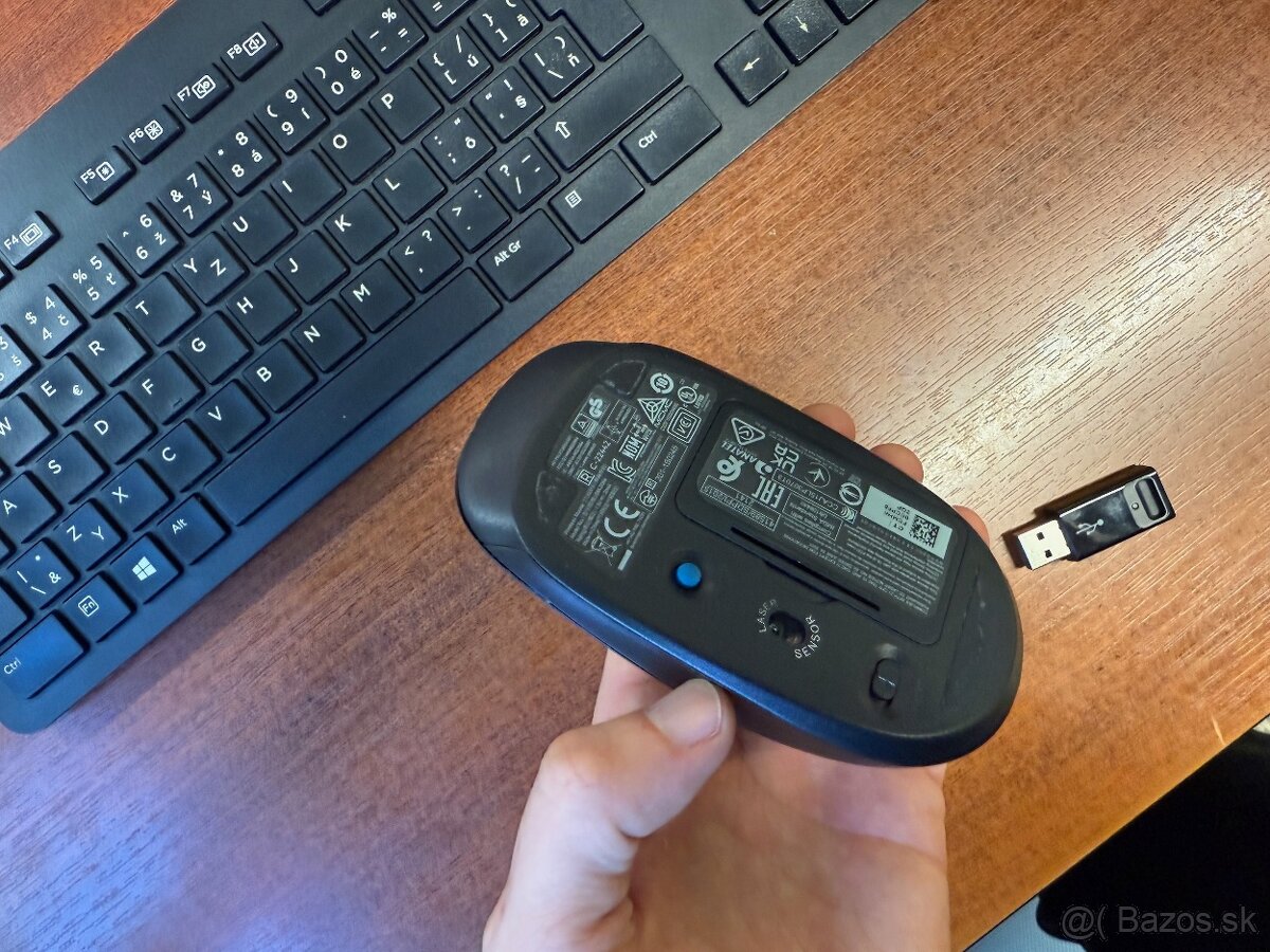 Set bezdrôtová klavesnica a myš HP - 2