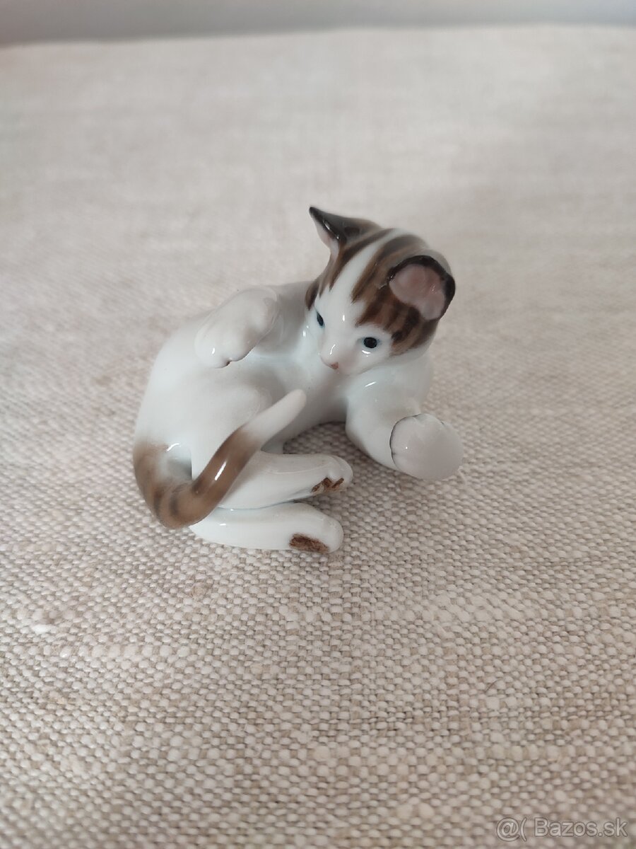 Rosenthal classic rose mačička porcelánová soška
- 2