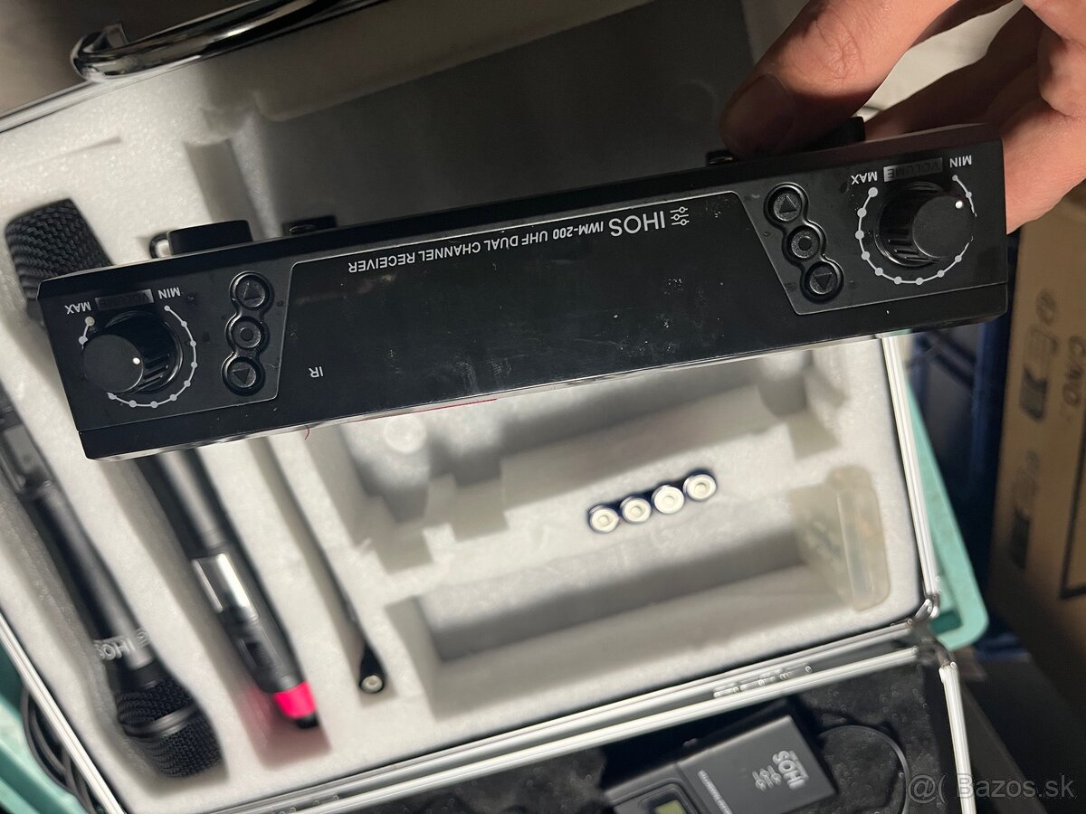 Ihos Iwm 200 bezdratove mikrofony - 120€ - 2