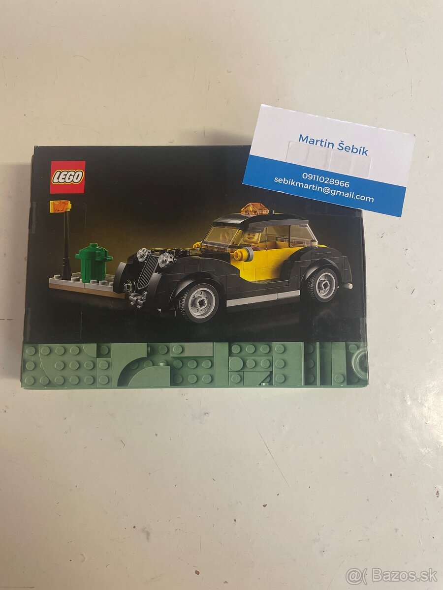 Predám nové neotvorené LEGO 40532 Vintage Taxi - 2