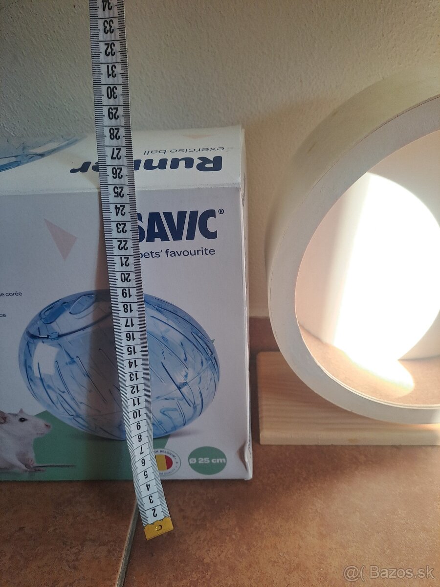 Bežecké koliesko a guľa pre hlodavca - 2