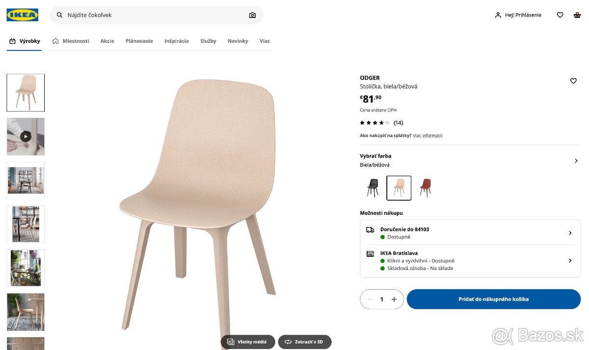 IKEA ODGER Stolička - 2