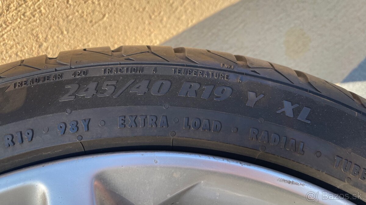 Kolesá Opel 5x120 R19 - 2