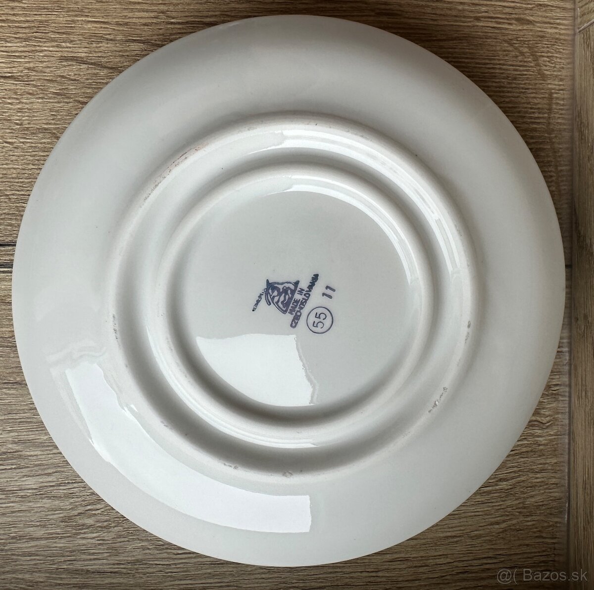 KARLOVARSKÁ porcelánová miska s tanierom vintage za 5€ - 2