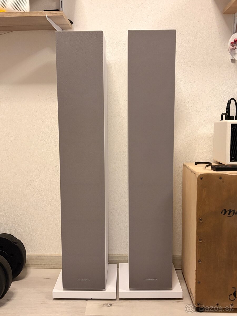 Bowers & Wilkins 2-Pásmový stĺpový reproduktor 684 S2 White - 2