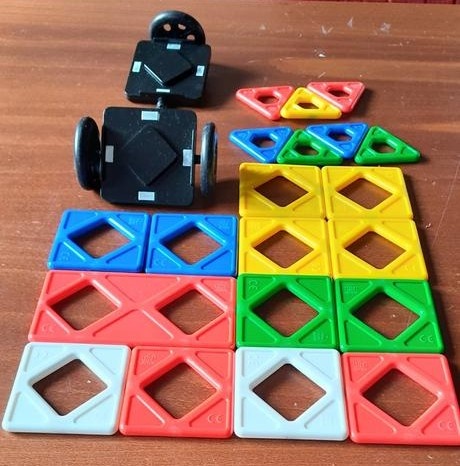 Magnetická stavebnica - play tive junior - 2