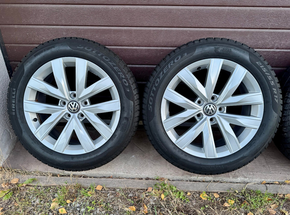 originální ALU kolesá vw marstrand R17 5x112 - 2