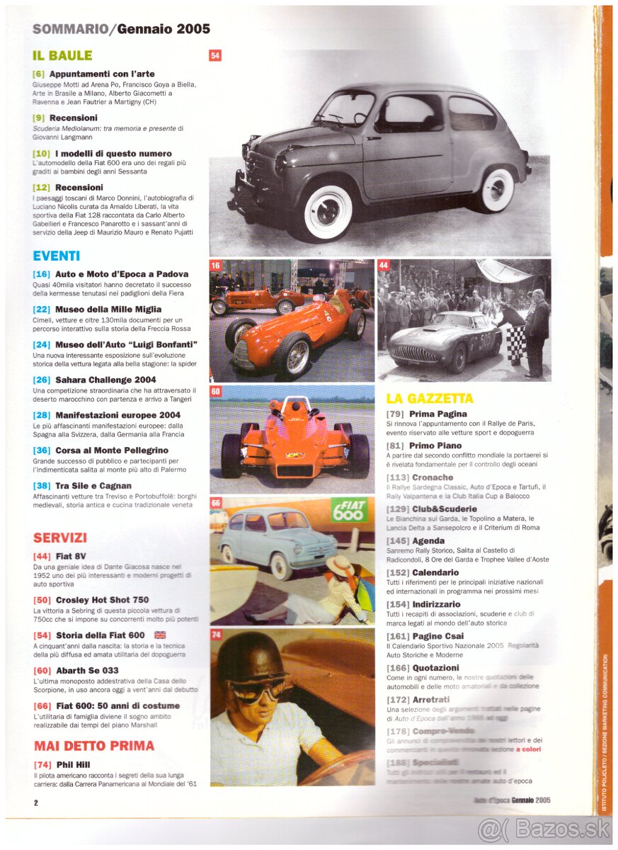 AUTO´EPOCA 2005,2015 a 2016 - 2