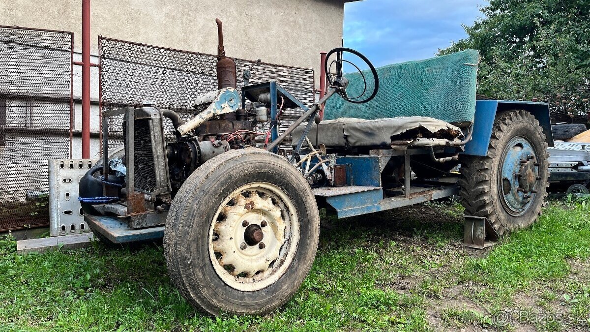 Malotraktor domáca výroba - 2