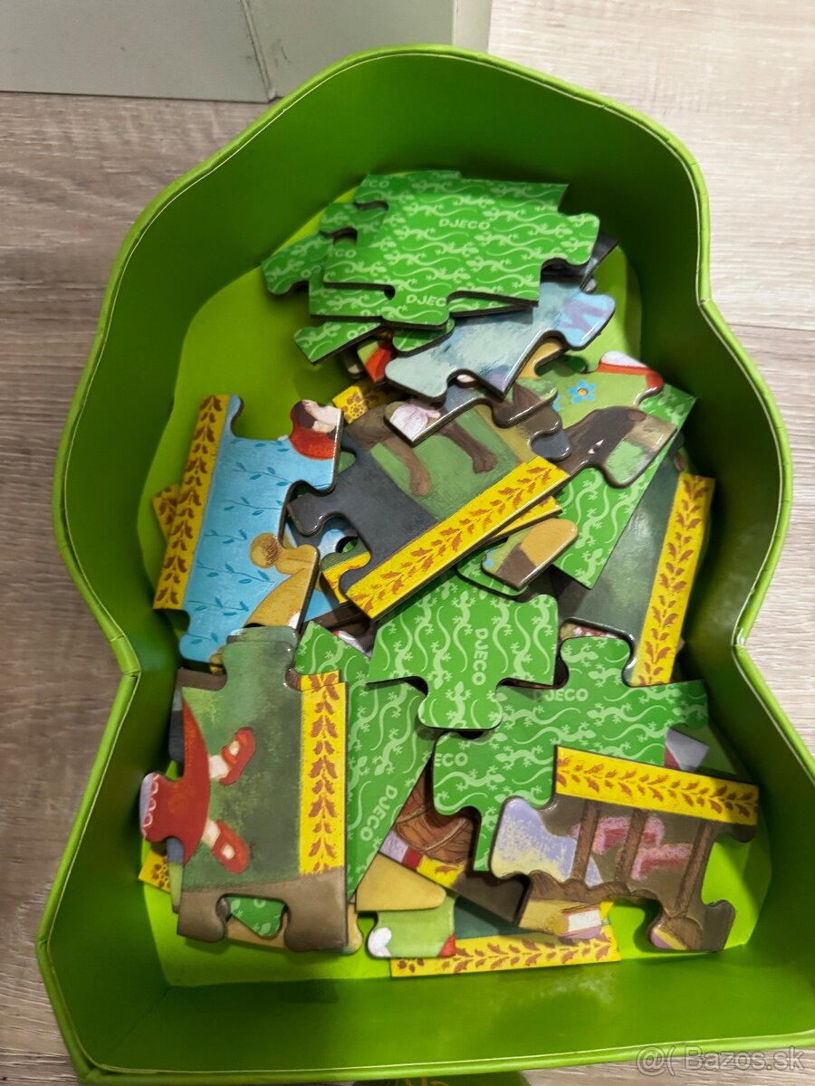 Puzzle červená ciapocka - 2