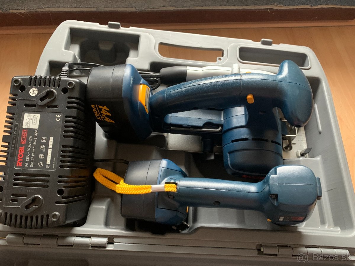 RYOBI vŕtačka a okružná píla - 2