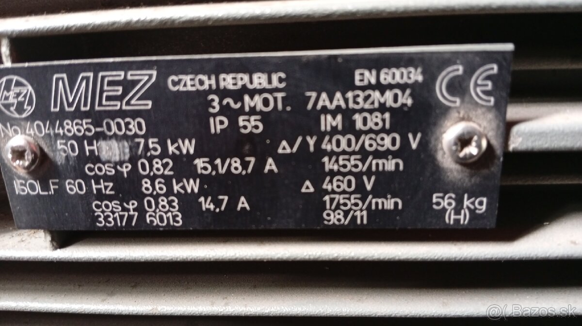 Elektromotor nový nepoužitý - 2