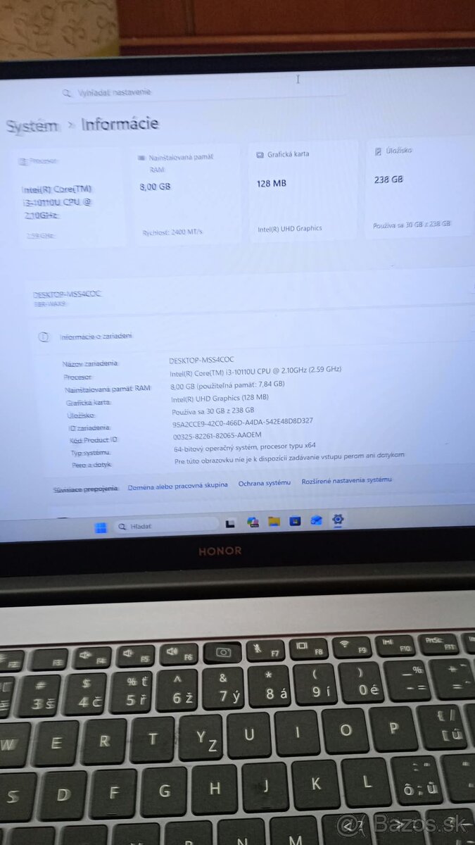 Notebook Honor - 2