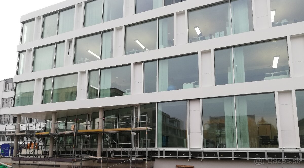 Montáž, sklofasády, Nemecko ( Schuco, Wicona) pfosten riegel - 2