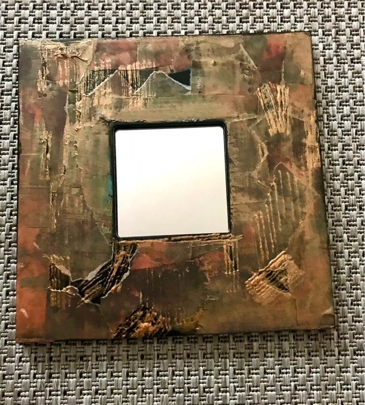 Zrkadlo s metalickým efektom - 2