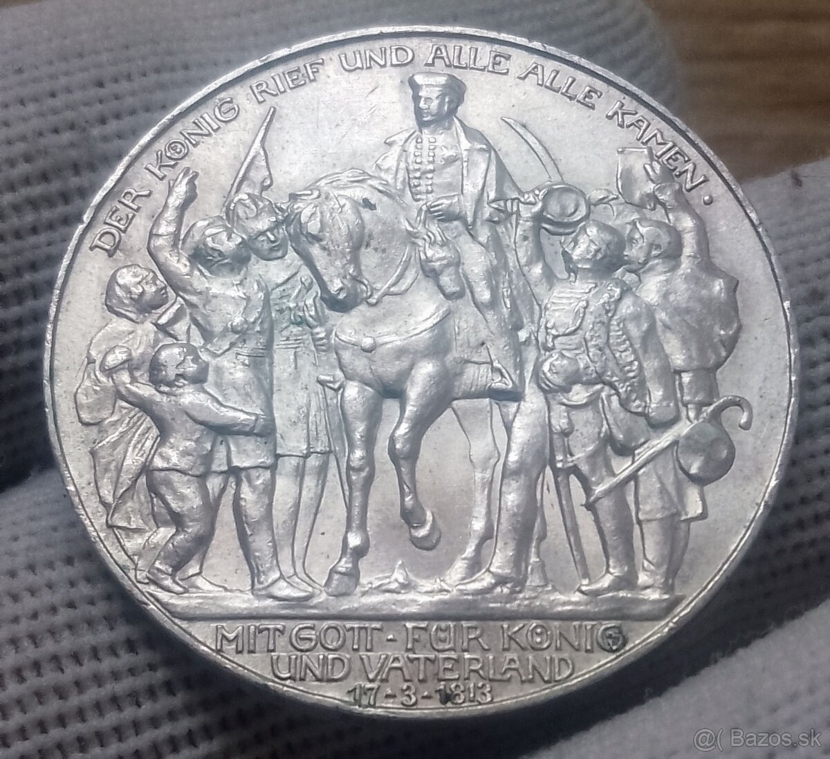 Strieborné mince Nemecka.Rezervované. - 2