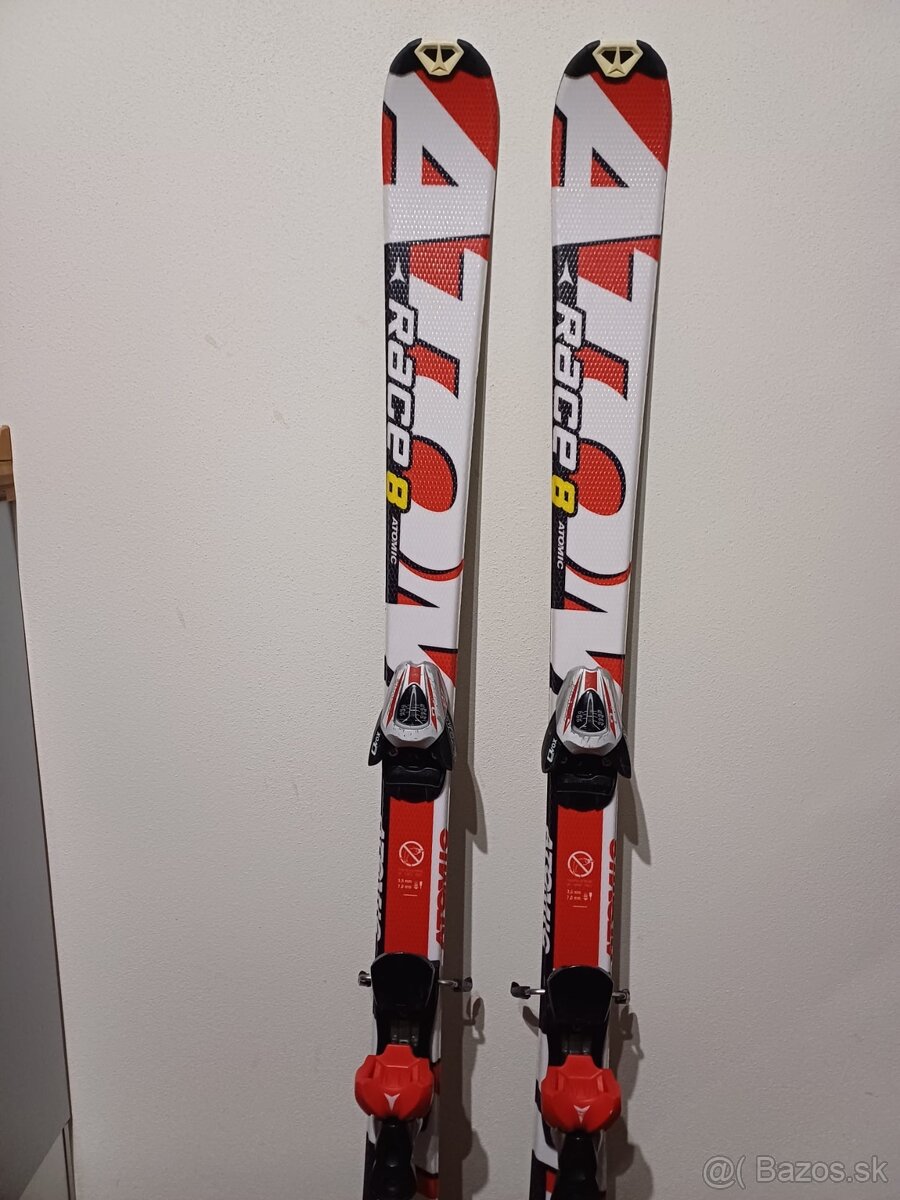 Lyže Atomic 130cm, lyžiarky Nordica veľ. 24 - 2