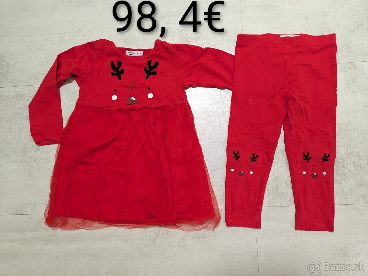 Vianočné oblečenie 86 a 92 - 2