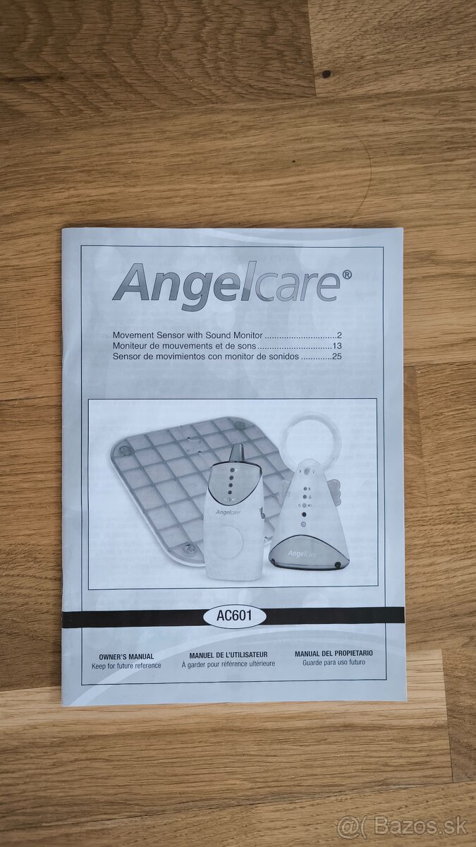 Monitor dychu a pohybu AngelCare - - 2