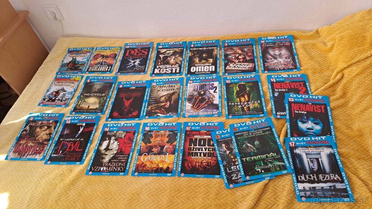 DVD FILMY, akčne , sci-fi , komédie , horory, vojnové ,české - 2
