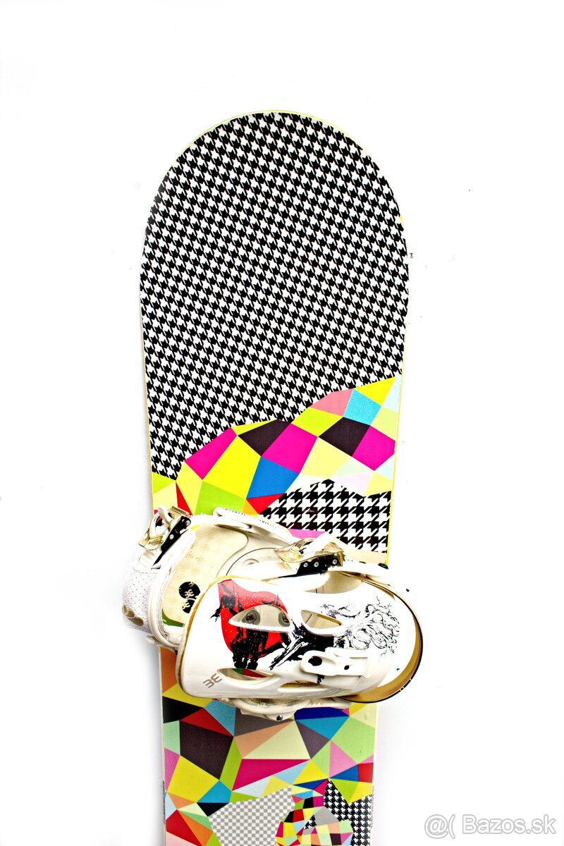 Snowboard set ELAN + viazanie + SALOMON topánky - 2