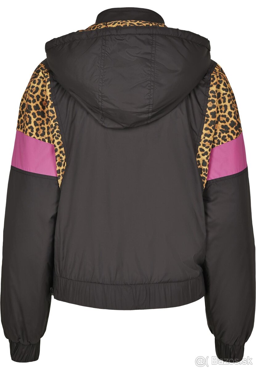 Nová dámska bunda black/leo veľkosť 3XL TB3063 - 2