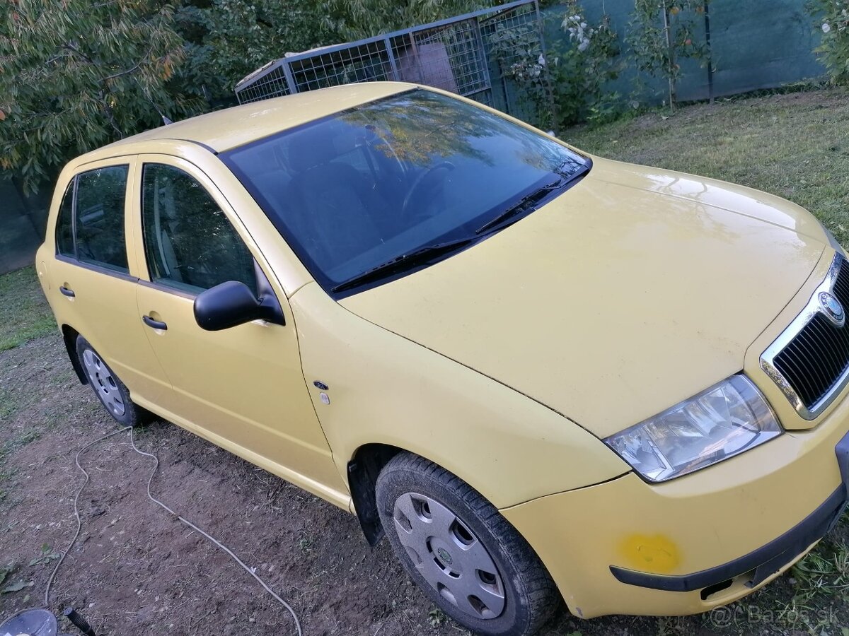 Predám Žltú Fábiu 1.4 MTI Hatchback - 2