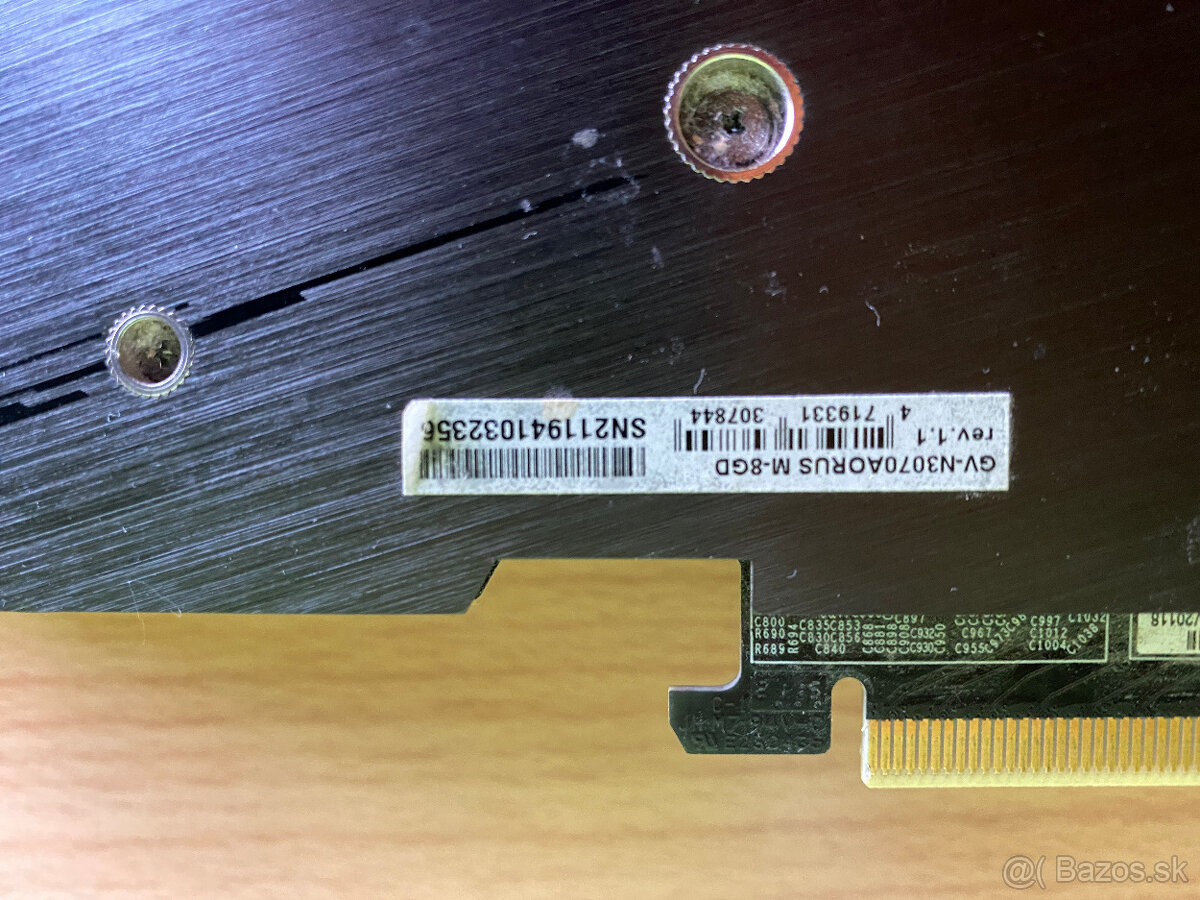 GIGABYTE AORUS GeForce RTX 3070 MASTER 8GB - 2