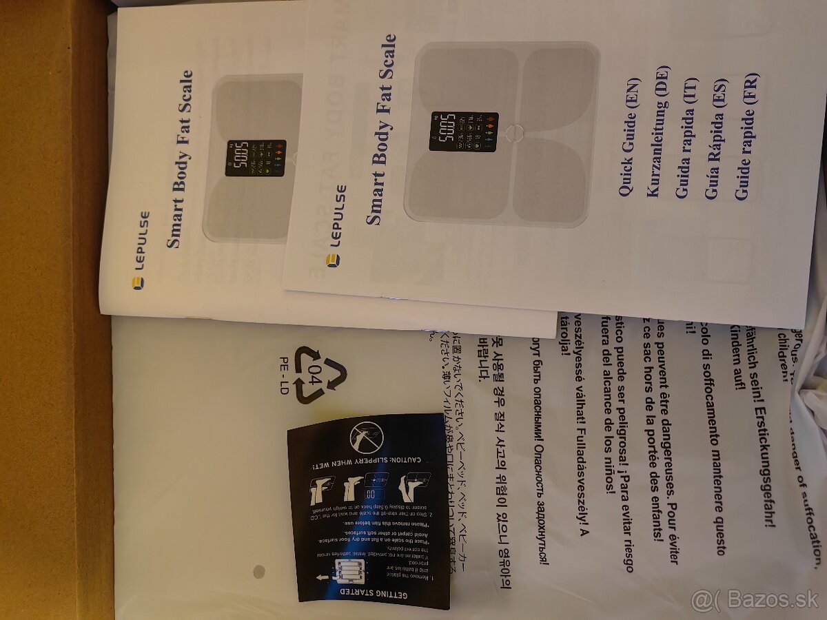 Osobná váha LEPULSE LESCALE F4 - 2