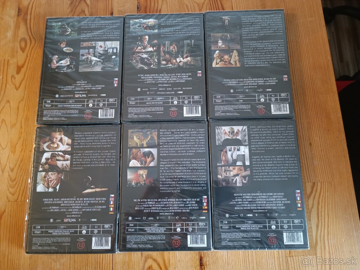 Kolekcia DVD - Jan Švankmajer - 2