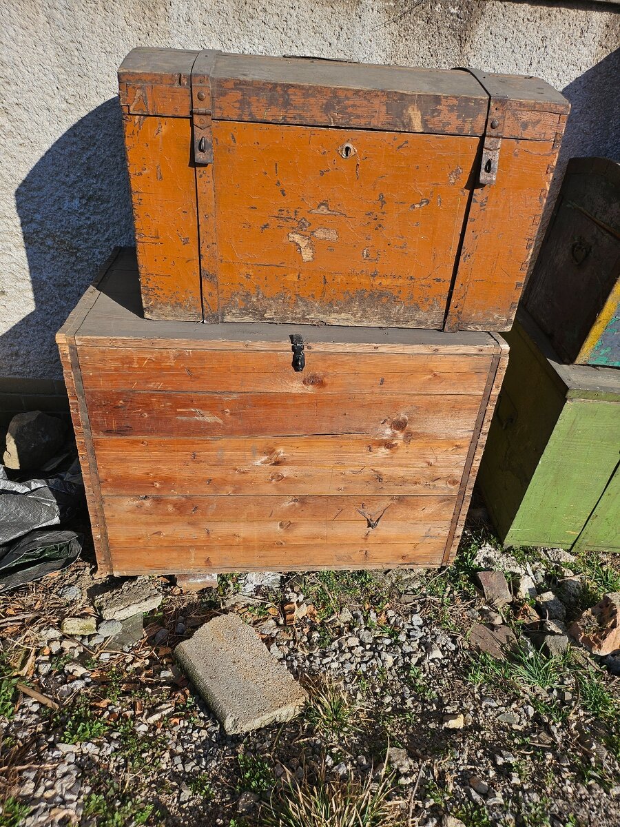 Kufre / starozitne truhlice - 2