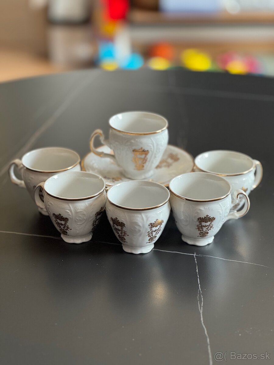 Porcelánová sada šálok zn. Bernadotte - 2