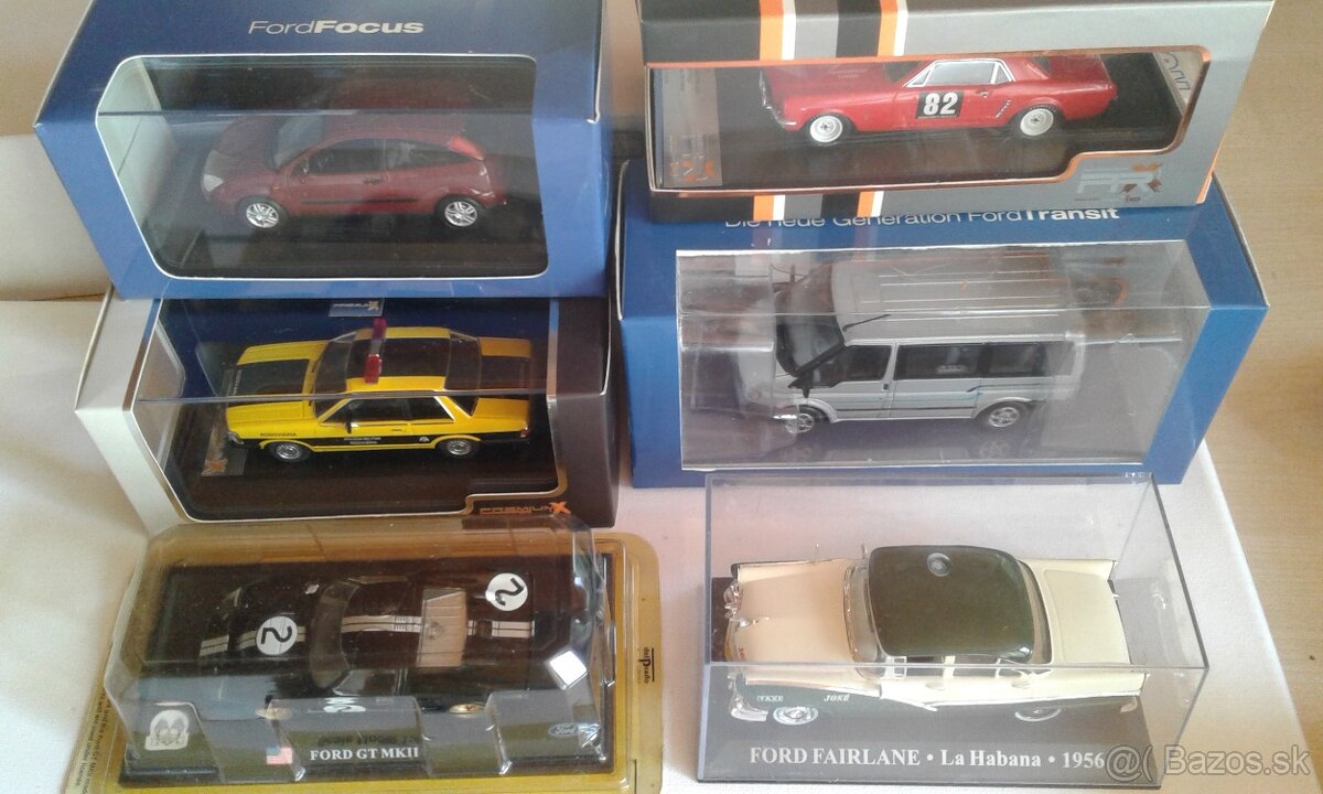 Zberateľské modely FORD a RENAULT - 2