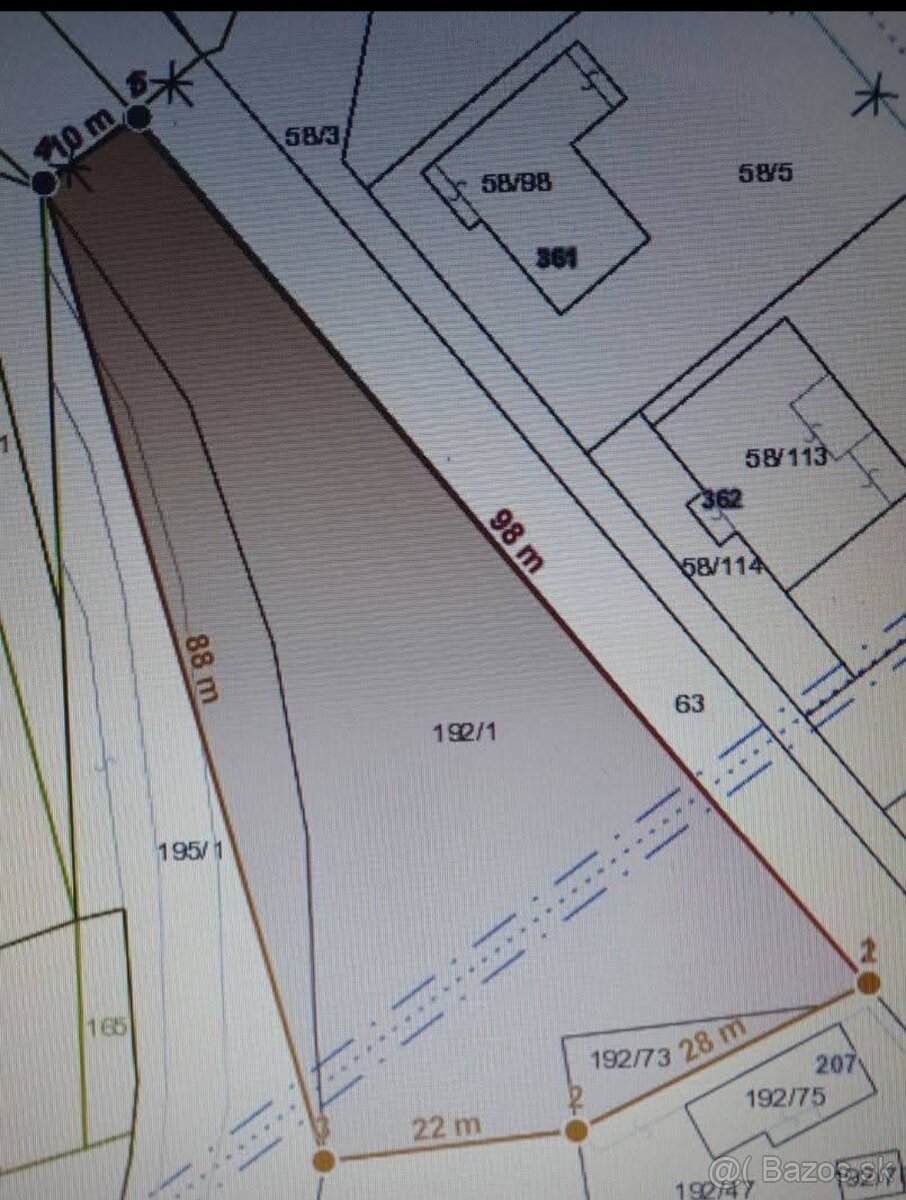 Na predaj rozľahlý pozemok v Gáni 2430m2 - 2