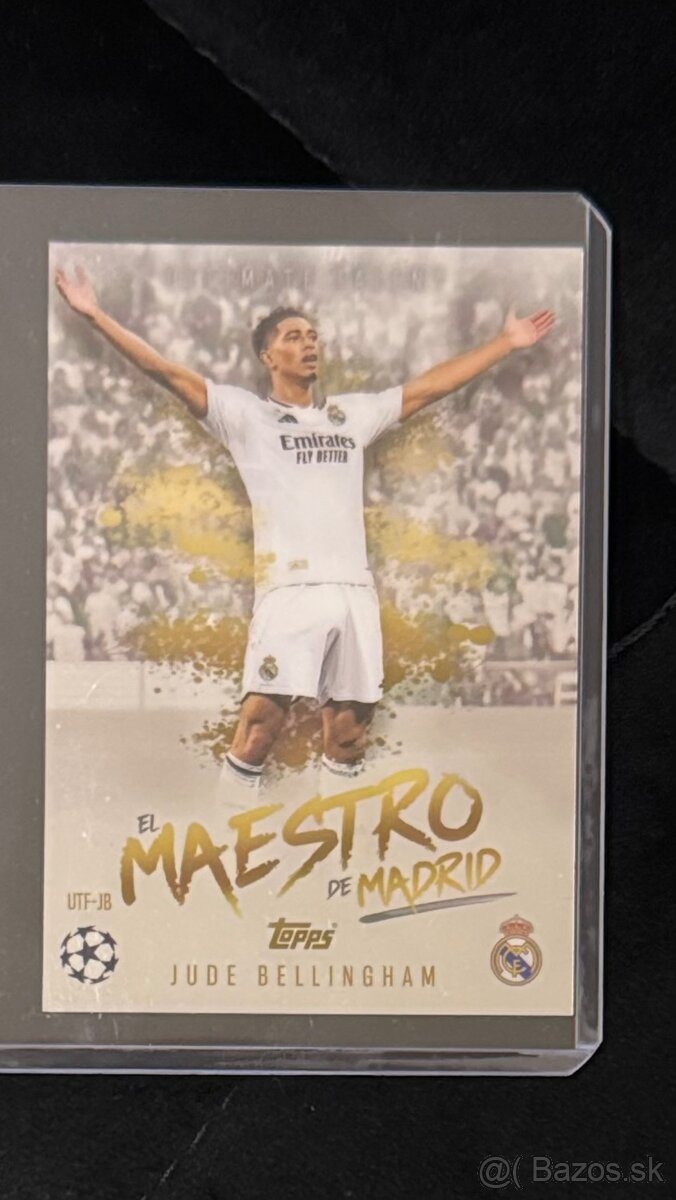 MATCH Attax futbalová kartička EL MAESTRO DE MADRID - 2