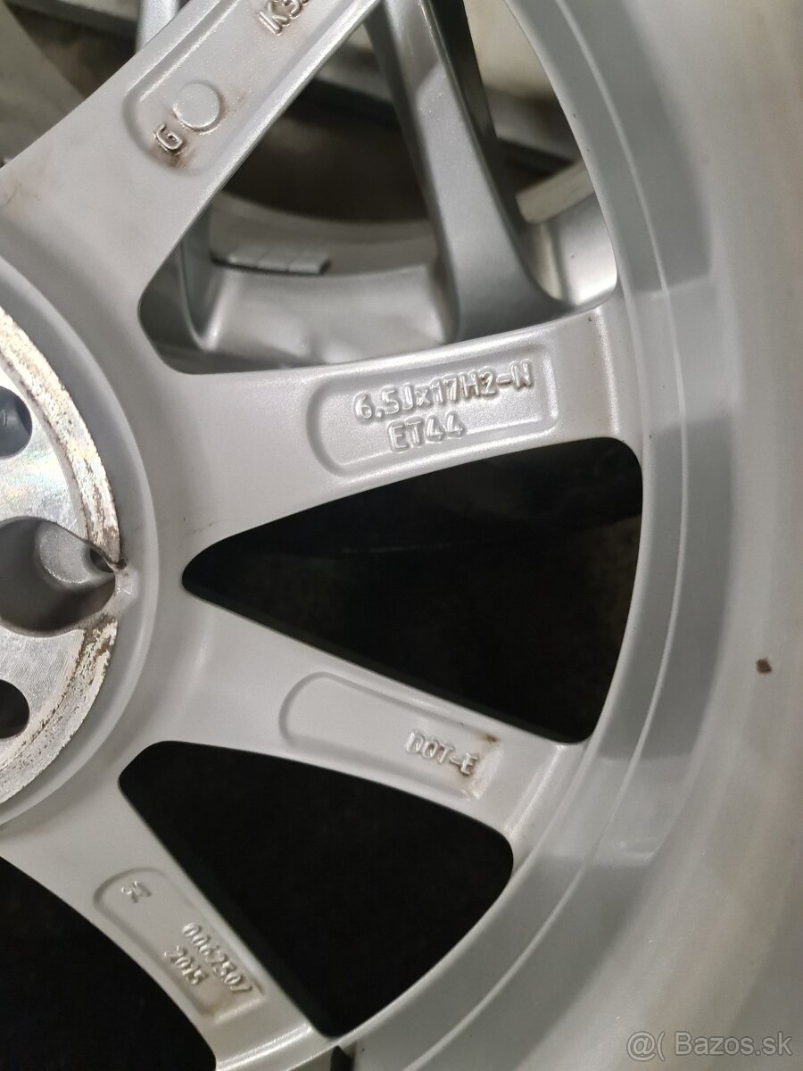 5X112 R17 + ZIMNE PNEU 205/55 R17 MERCEDES-ŠKODA - 2