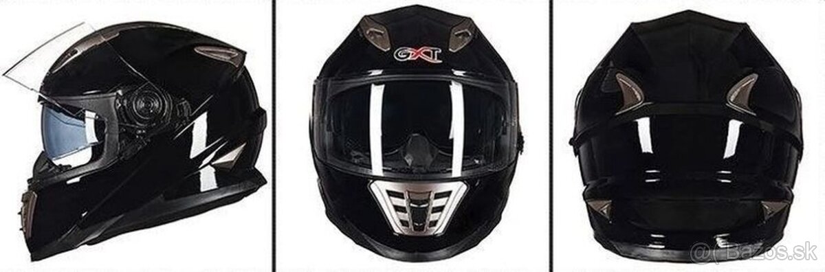 Motocyklová prilba+ kufrik - 2