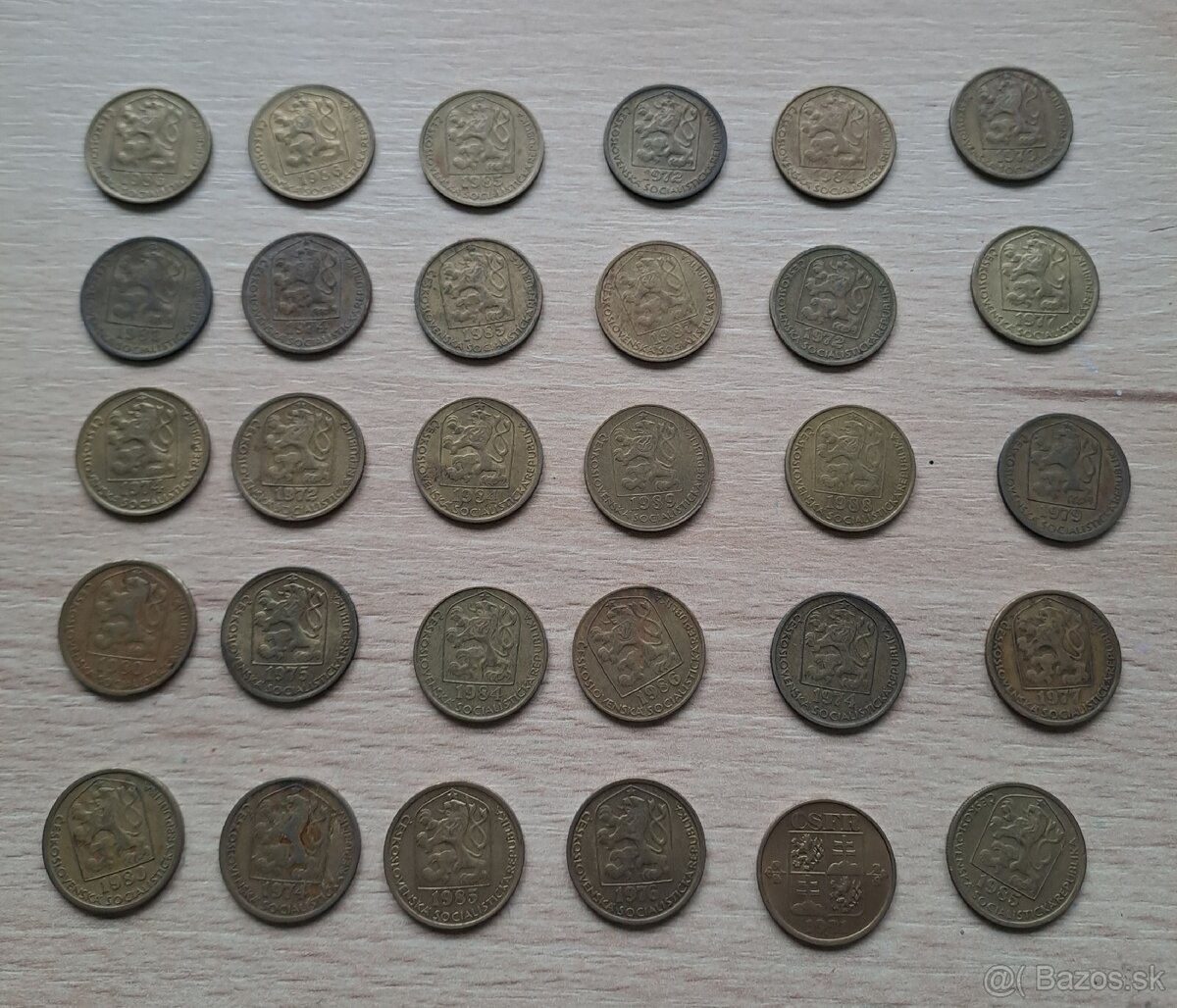 20 haliere ročníky - 2