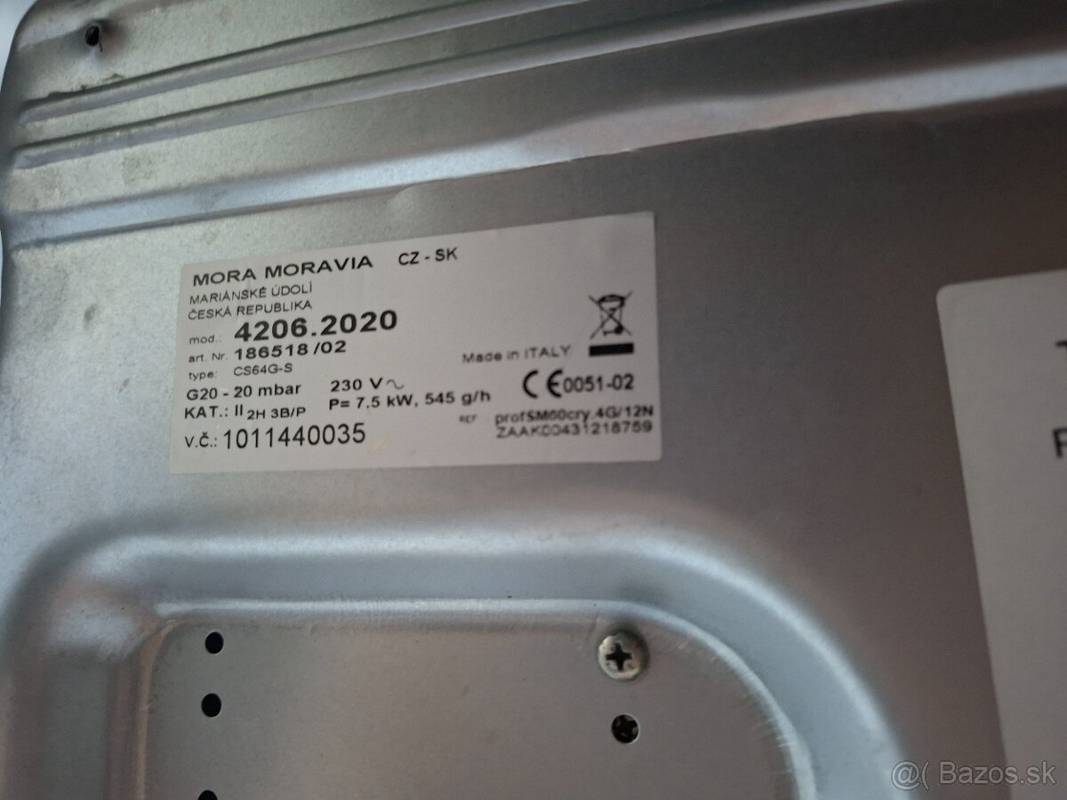 Plynová varná doska - 2