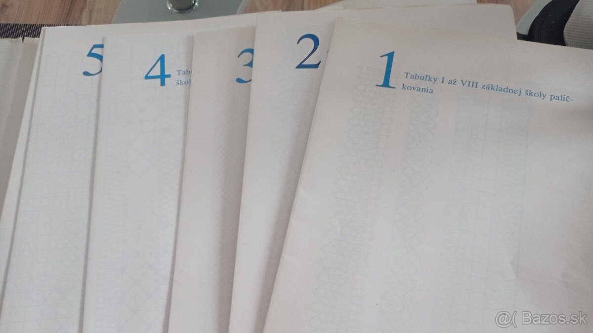 sada predloh Školy paličkovania - 2