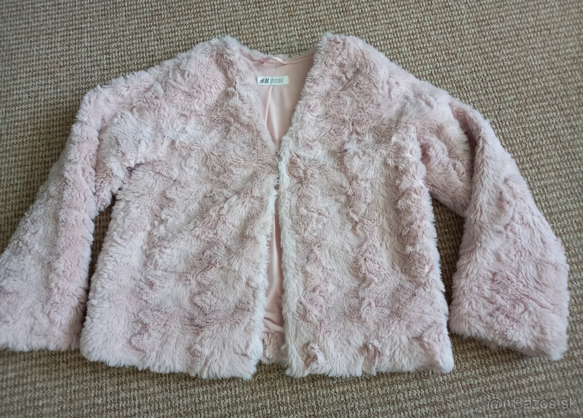 Dievčenská bundička veľ. 134 - 140 H&M - 2