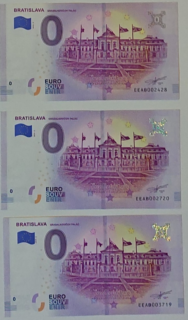 0 eur bankovky - 2