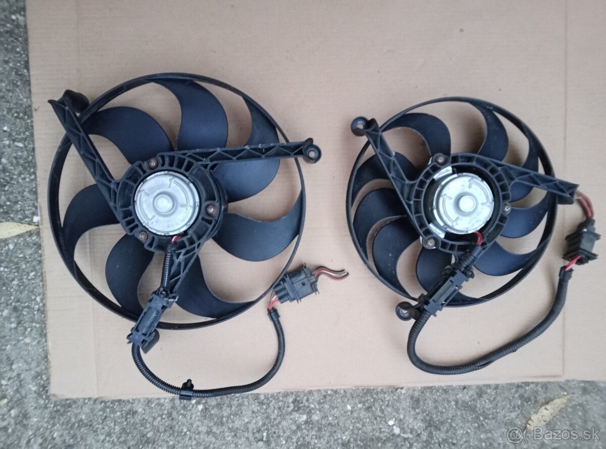 Ventilátory chladiča Octavia - 2