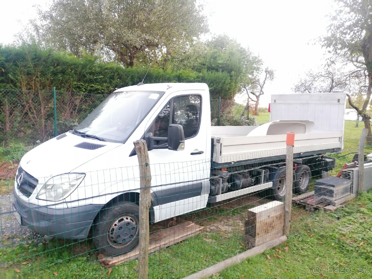 Mercedes Sprinter 518 mini ťahač special 3 nápravy - 2